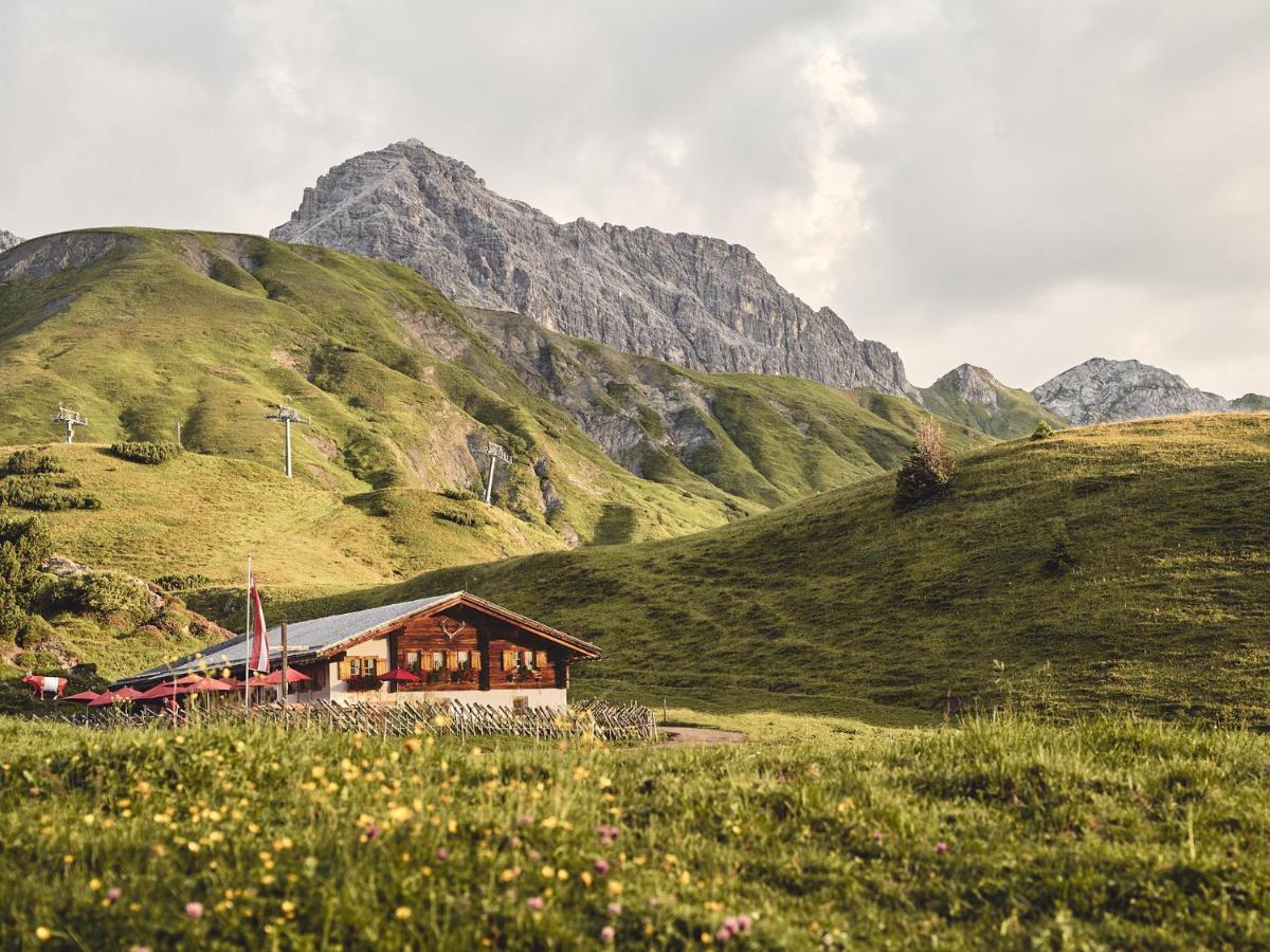 Burg Hotel Oberlech Lech am Arlberg Exterior foto