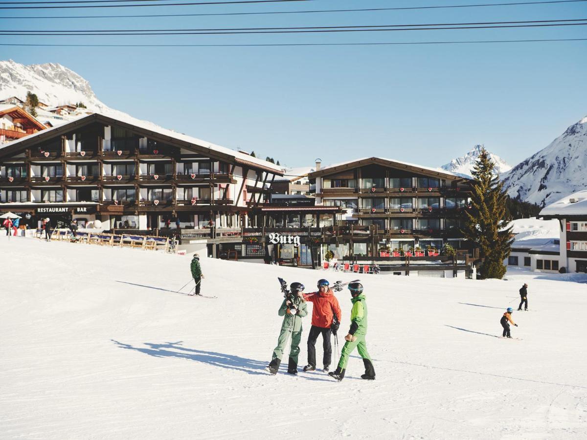 Burg Hotel Oberlech Lech am Arlberg Exterior foto