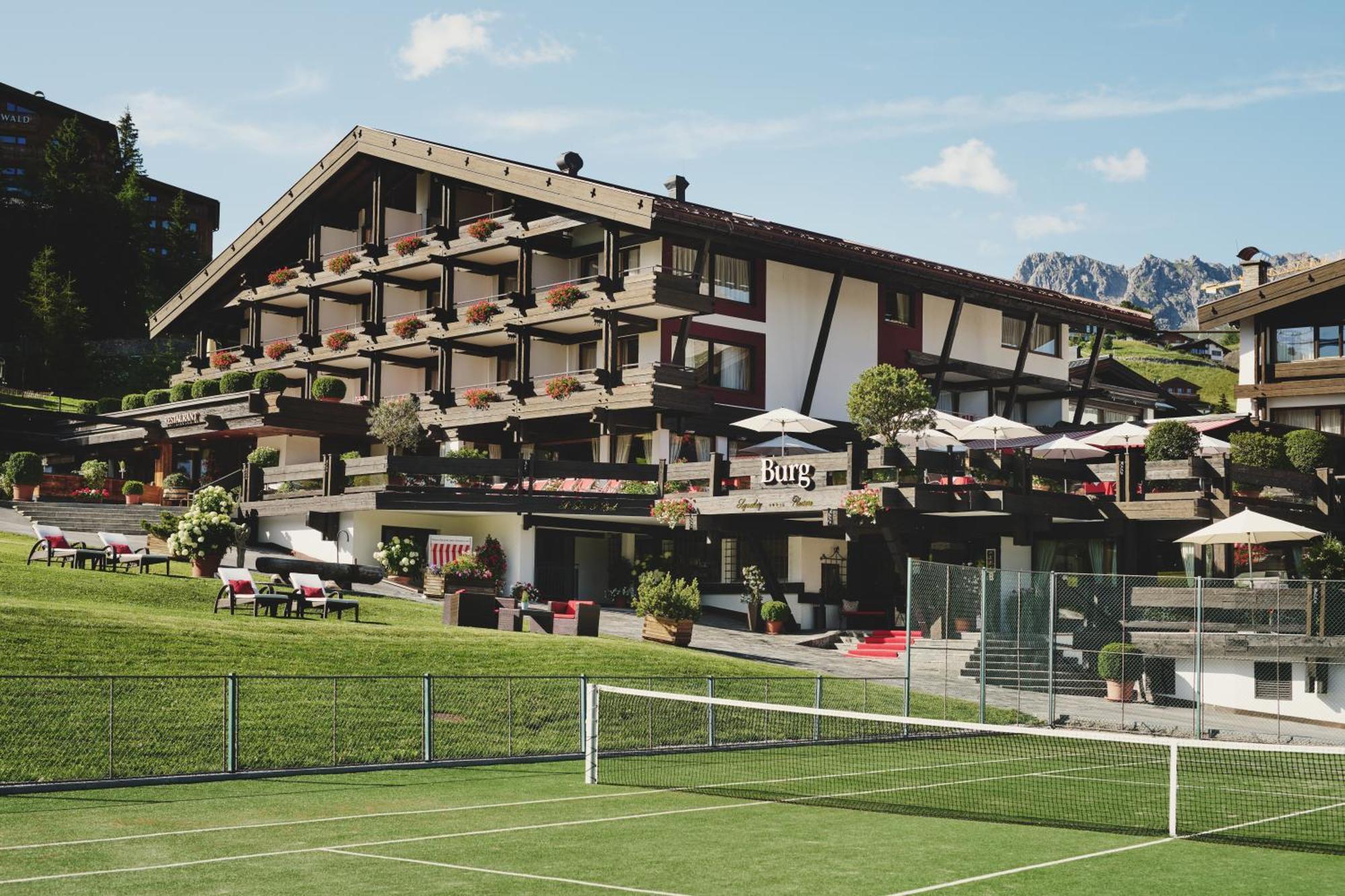 Burg Hotel Oberlech Lech am Arlberg Exterior foto
