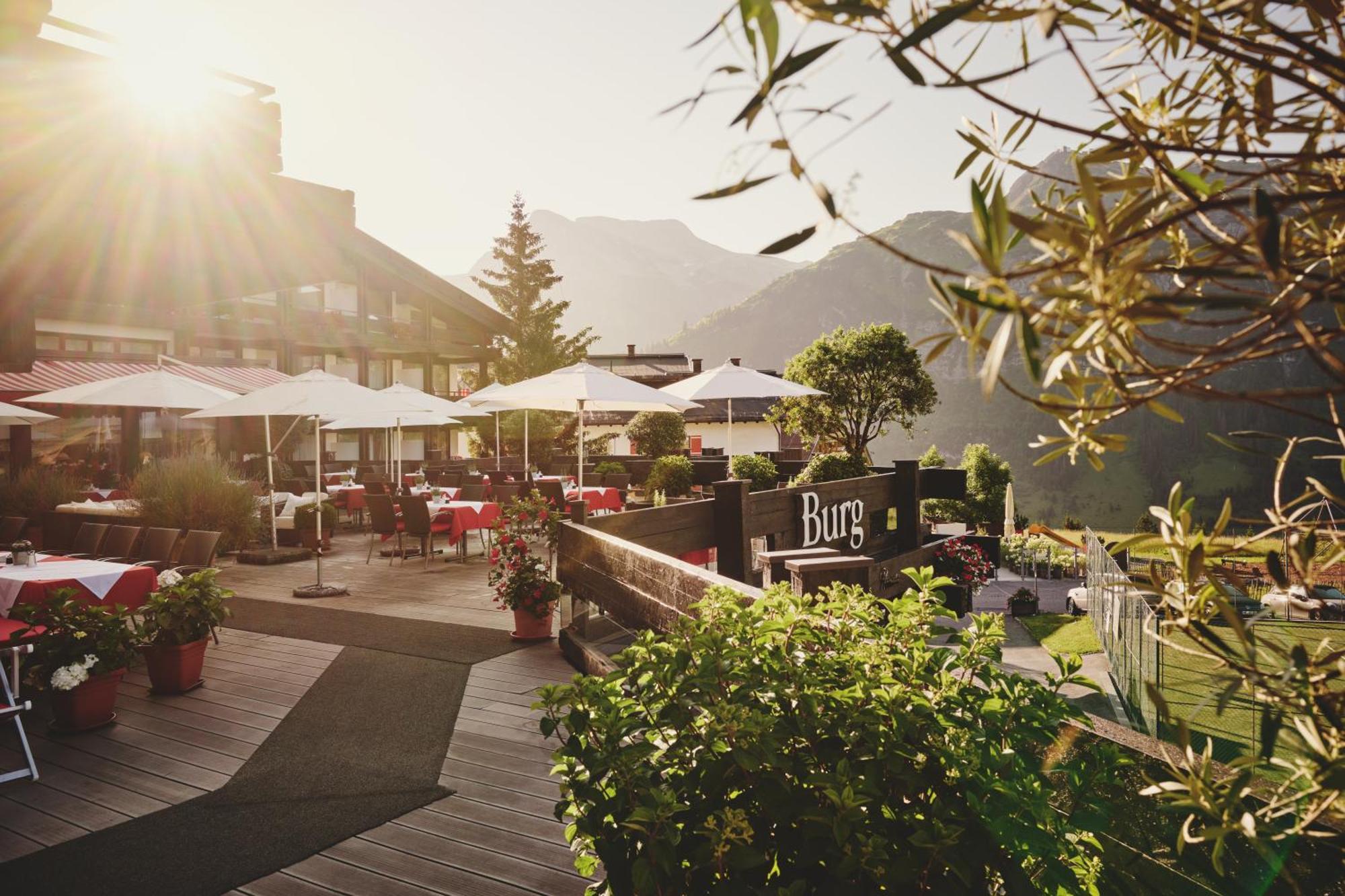 Burg Hotel Oberlech Lech am Arlberg Exterior foto